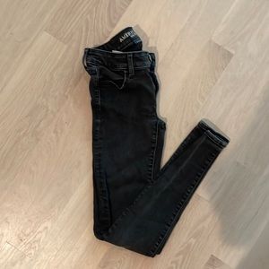 Black American eagle jeans